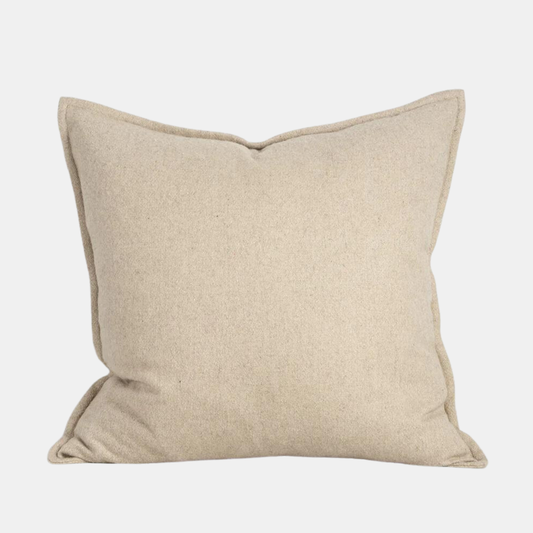 Baya | Maximus Cushion 55x55cm - Oat | Shut the Front Door