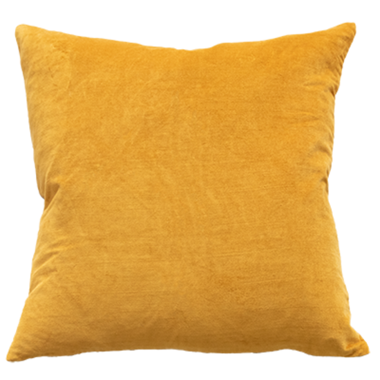 Mulberi | Majestic Velvet Cushion OCHRE 50cm x 50cm | Shut the Front Door