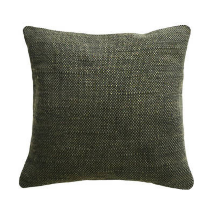 Mulberi | Jasper Cushion 45x45cm - Green/Black | Shut the Front Door