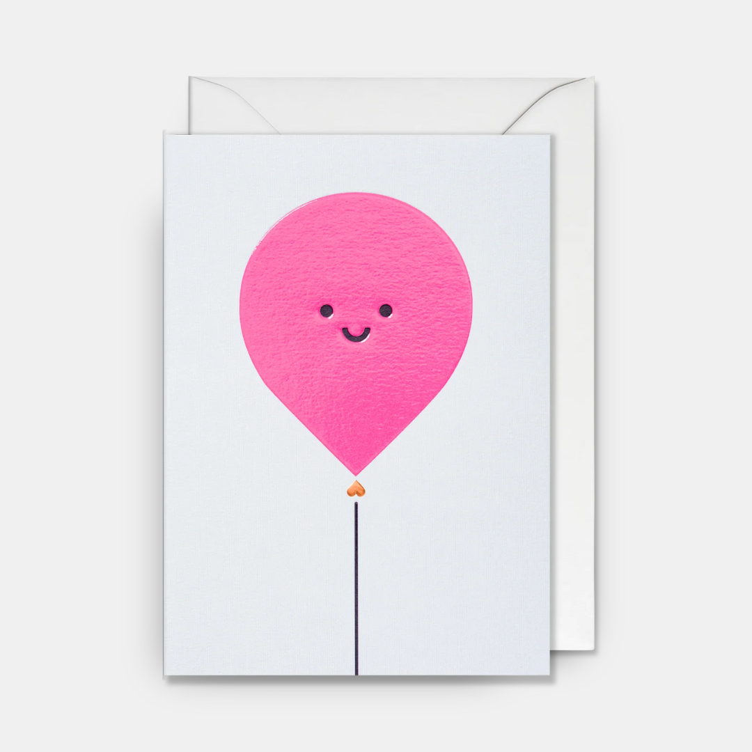 Lagom | Card Big Pink Balloon | Shut the Front Door