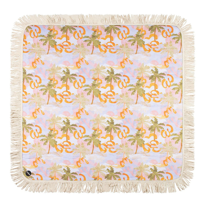 Kollab | Holiday Fringed Picnic Mat - Miami | Shut the Front Door