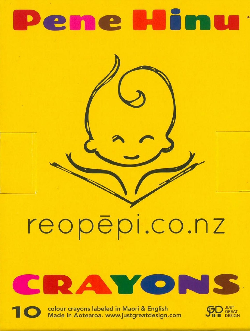 Just Great Design | Pene Hinu Crayons | Shut the Front Door