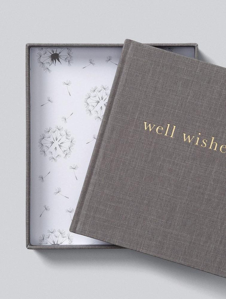 Write to Me Stationery | Well Wishes Guest Book - Grey | Shut the Front Door